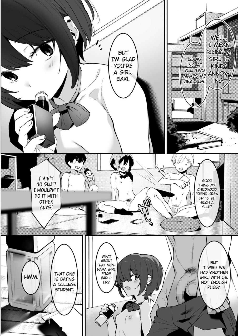 Hentai Manga Comic-Osananajimi to Ecchi na Bukatsu!? Saki to Kana no Nakayoshi Daisakusen-Read-4